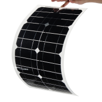 Elfeland® Sp 24w 5v Semi Flexible A Class Sunpower Usb Solar Panel For Smartphone