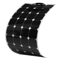 Elfeland® Sp 35 130w 18v Sun Power Chip Solar Panel With 1.5M Cable And Junction Box