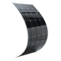 Elfeland® Sp 36 120w 12v 1180*540mm Monocrystalline Semi Flexible Solar Panel With 1.5M Cable