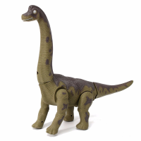 Emulational Brachiosaurus Play Set Light Up Sound Walking Dinosaur World Toy