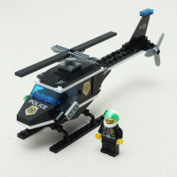 Enlighten Helicopter Investigation Building Block Educational Toy