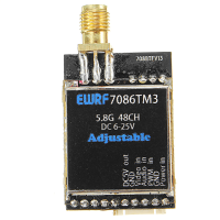 Ewrf 7086tm3 5.8G 48ch 25/200/600mw Switchable Raceband Wireless Fpv Audio Video Transmitter