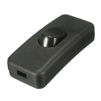 Excellway® 250v 2a Light Switch Universal In Line Rocker Switch On / Off Rocker Switch