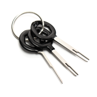 Excellway® 3pcs Automotive Electrical Wire Connector Pins Terminal Removal Tool Kit Puller
