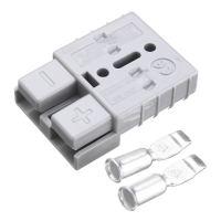 Excellway® 50a Anderson Style Plug Power Plug Exterior Connector Dc Power Solar Caravan