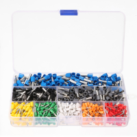 Excellway® 800 Pcs Connectors Terminal With Adjusting Ratchet Crimping Pliers Crimper Tool Kit