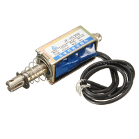 Excellway® Dc 12v 5n/10mm Push Pull Open Frame Mini Valve Solenoid Actuator Electromagnet