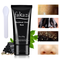 Fakazi Blackhead Removal Mask Purifying Skin Care Pore Cleansing Bamboo Charcoal Suction Peel Off