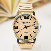 Feifan M051 S Grain Band Big Dial Waterproof Quartz Watch