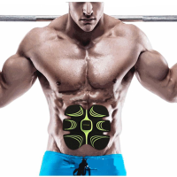 Fitpad Smart Electronic Abs Abdominal Muscle Building Equipment Body Shaper Fitness Gel Tape Belt