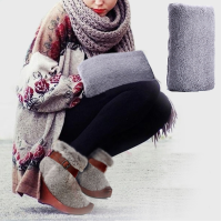 Flannel Anti Explosion Usb Electric Hand Belly Warmer Heater Back Neck Supporter Cushion