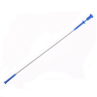 Flexible Magnet Pick Up Tool Claw With Led Light Magnetic Reach Blue Grab Prongs Fetch Device