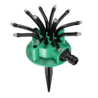 Flexible Sprayer Sprinkler Noodlehead Irrigation Spray Lawn Garden Yard Watering With Stand