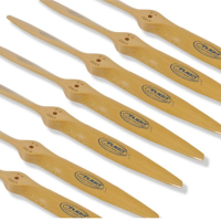 Flight Model 19x8 1980 Strong Wooden Cw Gasoline Propeller For Rc Airplane