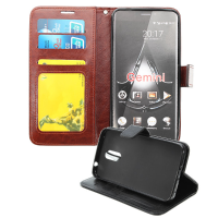 Flip Wallet Card Slot Pu Leather Stand Cover Case For Ulefone Gemini