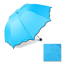 Flouncing Bloom Folding Princess Sun/rain Women Lady Kid Umbrella