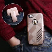 Floveme Hard Pc+soft Silicone Belt Clip Full Body Dropproof Case For Iphone 6 6s 6/6s Plus