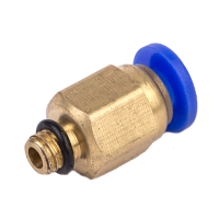 FLSUN® 10PCS PC4 M5 Thread Nozzle Brass Pneumatic Connector Quick Joint For 3D Printer J head Remote Extruder