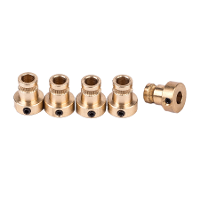 FLSUN® 5PCS 1.75Mm Brass Feed Extruder Wheel Drive Gear For Reprap 3D Printer