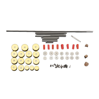 Flute Repair Parts Set Tools Screws Silica Bumpers