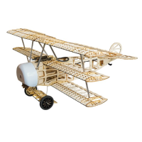 Fokker Dr.I 770mm Wingspan Balsa Wood Triplane Warbird Rc Airplane Kit