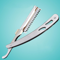 Foldable Straight Edge Manual Razor Hairdressing Beard Barber Shaver Men Cleaning Household