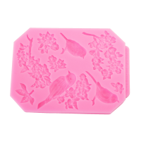 Food Grade Silicone Cake Mold Diy Chocalate Cookies Ice Tray Baking Tool Bird Shape