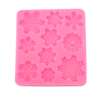 Food Grade Silicone Cake Mold Diy Chocalate Cookies Ice Tray Baking Tool Flower Shape