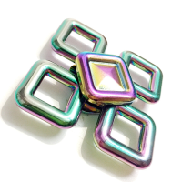Four Leaves Colorful Rotating Fidget Hand Spinner Adhd Autism Reduce Stress Focus Attention Toys