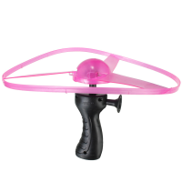 Frisbees Boomerangs Flying Saucer Helicopter Ufo Spin Led Light Outdoor Toy