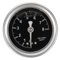 Fuel Press Pressure Regulator 1/8 Inch Npt Cm² Liquid Fill Oil Gauge Boost Valve