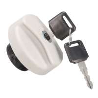 Fuel Tank Filler Lockable Cap Cover With 2 Keys For Vauxhall Opel Vectra Corsa