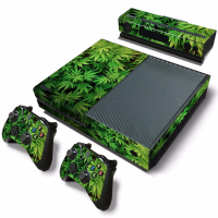 Full Cover Vinyl Decal Skin Sticker For Xbox One Console With 2 Controllers