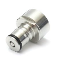 G5/8 Stainless Steel Carbonation Cap Adapter For Home Brew Beer Soda