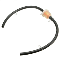 Gas Fuel Tank Filter Hose Pipe With Clips For 2 Stroke 47 49cc Minimoto Atv Quad Dirt Bike