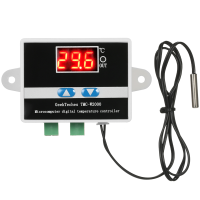 Geekteches Tmc W2000 Ac110 220v 1500w Lcd Digital Thermostat Thermometer Temperature Controller Thermoregulator + Waterproof Sensor Probe