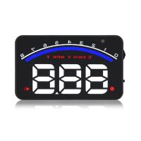 Geyiren M6 Car Hud Head Up Display Obd2 Euobd Car Driving Data Speed Rpm Water Temperature