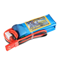 Giant Power 7.4V 300mah 2s 35c Battery For Hcp100s T Rex 150 F3p
