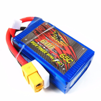 Giant Power Dinogy 600mah 14.8V 4s 65c Lipo Battery With Xt60 Plug For Rc Airplane