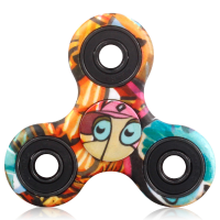 Graffiti Camouflage Fidget Hand Spinner Adhd Austim Rotating Fingertips Fingers Gyro Reduce Stress