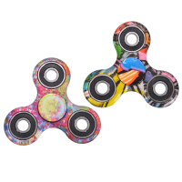 Graffiti Camouflage Fidget Hand Spinner Adhd Autism Rotating Fingertips Fingers Gyro Reduce Stress