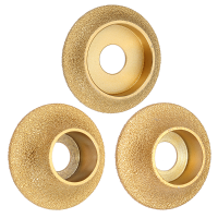 Grinding Fairy Diamond Profile Wheel For Demi Bullnose Edge Vacuum Brazed Diamond Grinding Wheel