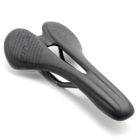Gub 1158 T700 3k Full Carbon Fibre Saddle Ultralight Breathable Pu Leather Seat Mountain Bicycle Parts Hollow155g