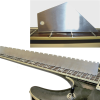 Guitar Neck Steel Straight Edge With Fret Rocker For Luthier Repair Tools