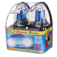 H13 9008 White Xenon Hid Headlight Bulbs Low/high Beam
