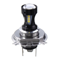 H4 18w 800lm Motorcycle Led Hi Lo Headlight Motorbike Motor Light Bulb Dc12 24v