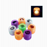 Halloween Home Party Decoration Electronic Holiday Pattern Candle Projection Lamp Toys For Kids Gift