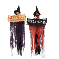 Halloween Party Home Decoration Voice Skeleton Horrid Scare Scene Props Toys