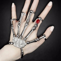 Halloween Punk Rock Adjustable Arm Cuff Armlet Armband Bangle Bracelet Gift