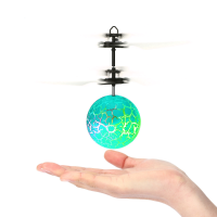 Hand Induction Aircraft Flying Ice Crack Helicopter Toy For Kids